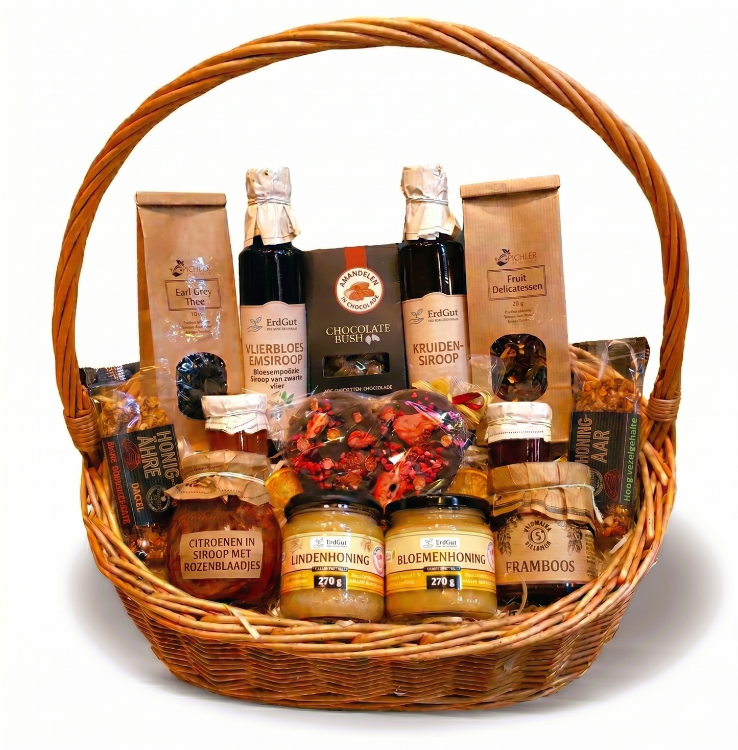 Een mega-gezonde en grote geschenkmand – pure natuur in XXL-formaat (45 × 30 × 18 cm)